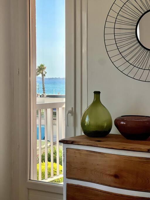 Tres Bel Appartement Vue Mer Six-Fours-les-Plages Eksteriør billede