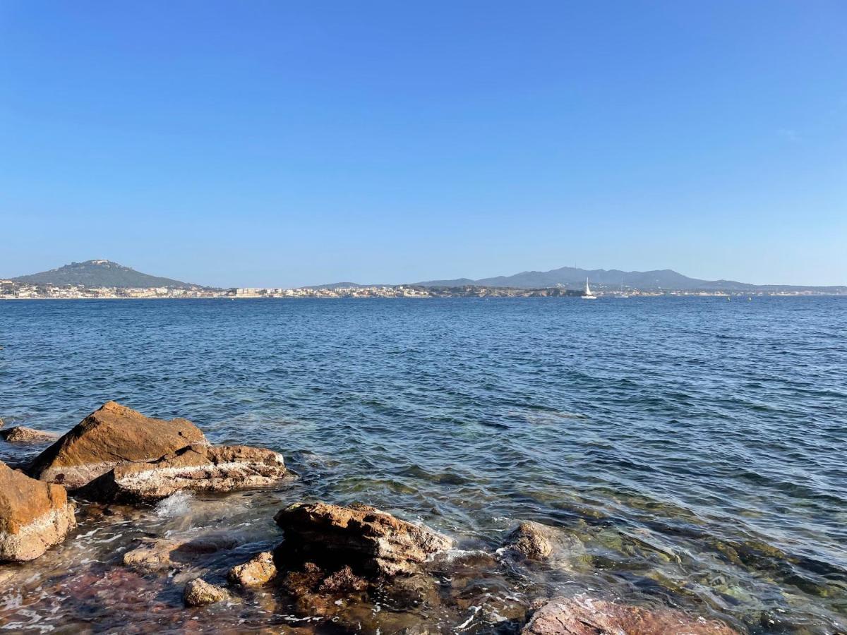 Tres Bel Appartement Vue Mer Six-Fours-les-Plages Eksteriør billede